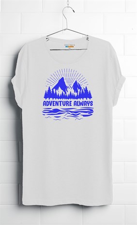 Fiore Kamp Temalı Baskılı T-shirt - W