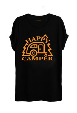 Fossa Kamp Temalı Baskılı T-shirt - B
