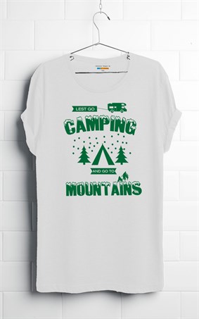 Nord Kamp Temalı Baskılı T-shirt - W
