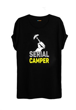 Olfo Kamp Temalı Baskılı T-shirt - B