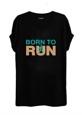 Surbo Koşu Temalı Baskılı T-shirt - B